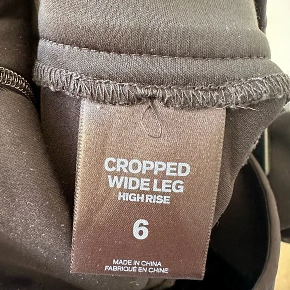 Express Black Wide-Leg Women's Pants 34 long - Picture 5 of 5